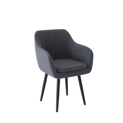 Комплект Стул ТРЕВИС XL, КАРКАС СТЕЛС Черный матовый М