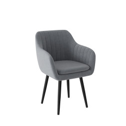 Комплект Стул ТРЕВИС XL, КАРКАС СТЕЛС Черный матовый М