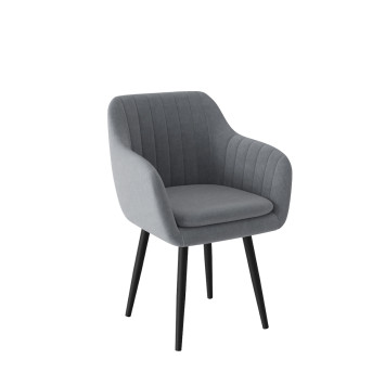 Комплект Стул ТРЕВИС XL, КАРКАС СТЕЛС Черный матовый М