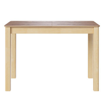 Комплект Стол МАКЛУ-01 1100(+360)*700 Массив Комплект ножек для стола Айсберг Береза лак