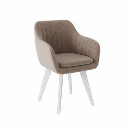 Комплект Стул ТРЕВИС XL, КАРКАС СТАНДАРТ МАССИВ Белый