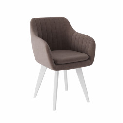 Комплект Стул ТРЕВИС XL, КАРКАС СТАНДАРТ МАССИВ Белый