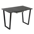 Комплект Стол АТЛАНТ 02 EGGER 1200(+500)*800 ОПОРА (А2,6,11,12) Черный матовый м