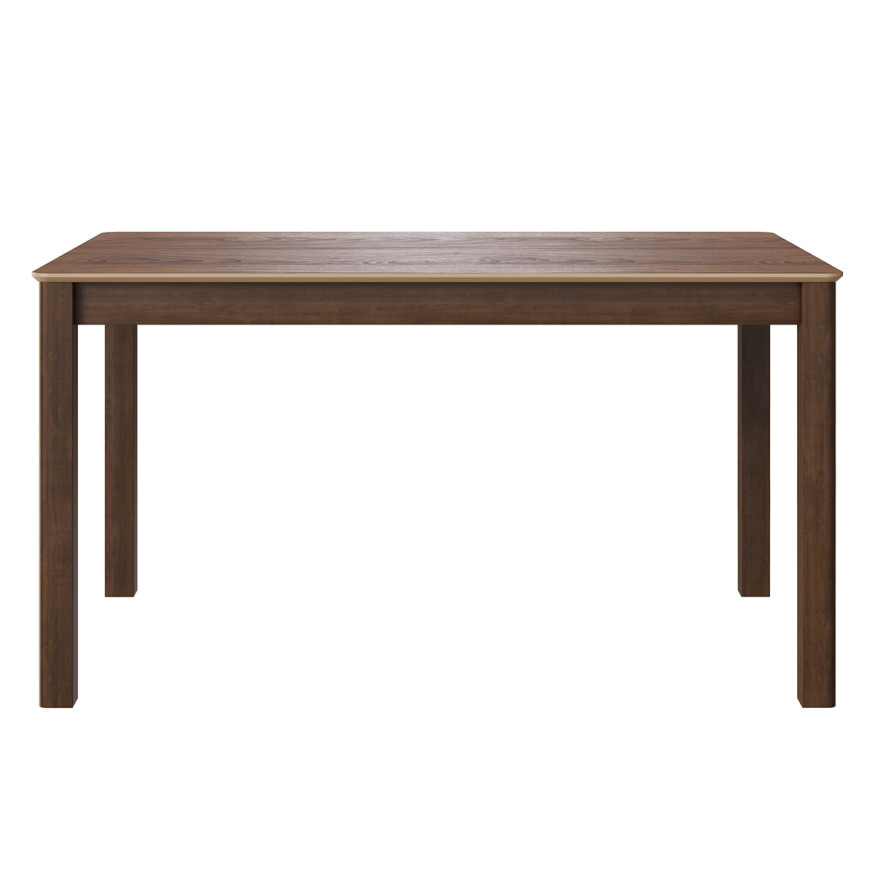 Комплект Стол МАКЛУ-08 МАССИВ 1400*900, Комплект ножек для стола Айсберг Орех