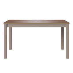 Комплект Стол МАКЛУ-08 МАССИВ 1400*900, Комплект ножек для стола Айсберг Капучино