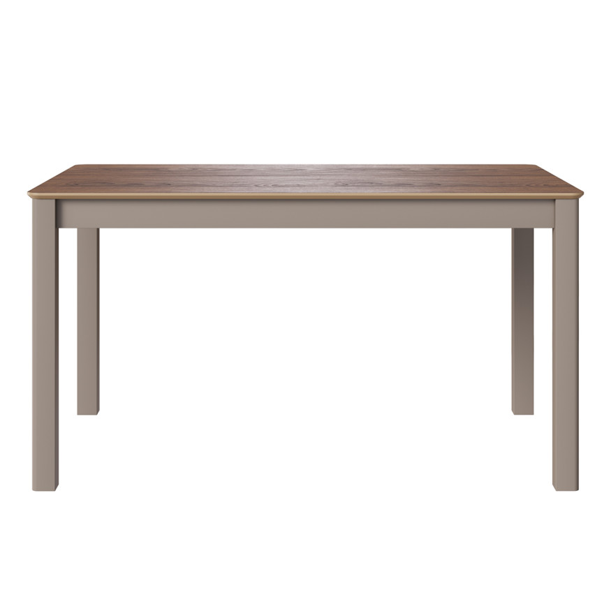 Комплект Стол МАКЛУ-08 МАССИВ 1400*900, Комплект ножек для стола Айсберг Капучино