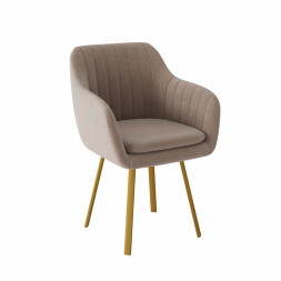 Комплект Стул ТРЕВИС XL, Каркас РИЛЛИ поворотный разборный металл Золото