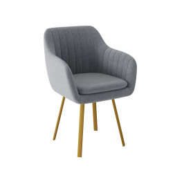 Комплект Стул ТРЕВИС XL, Каркас РИЛЛИ поворотный разборный металл Золото