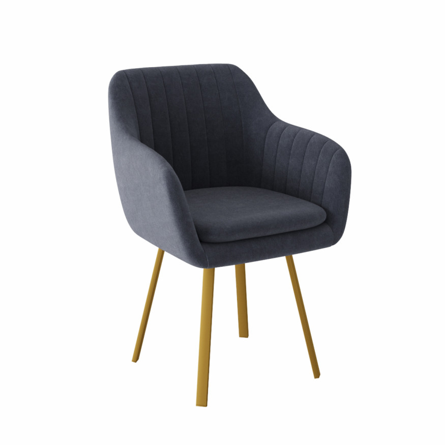 Стул ТРЕВИС XL Рилли золото 