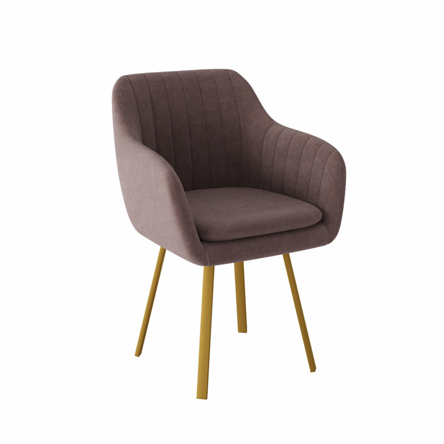 Стул ТРЕВИС XL Рилли золото 