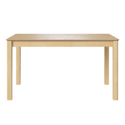 Комплект Стол МАКЛУ-08 МАССИВ 1400*900, Комплект ножек для стола Айсберг Береза лак