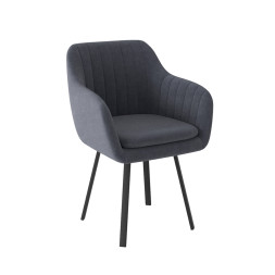 Комплект Стул ТРЕВИС XL, Каркас ФАНТОМ разборный металл Черный матовый м