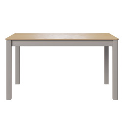 Комплект Стол МАКЛУ-08 МАССИВ 1400*900, Комплект ножек для стола Айсберг Серый