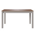Комплект Стол МАКЛУ-08 МАССИВ 1400*900, Комплект ножек для стола Айсберг Серый