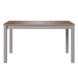 Комплект Стол МАКЛУ-08 МАССИВ 1400*900, Комплект ножек для стола Айсберг Серый