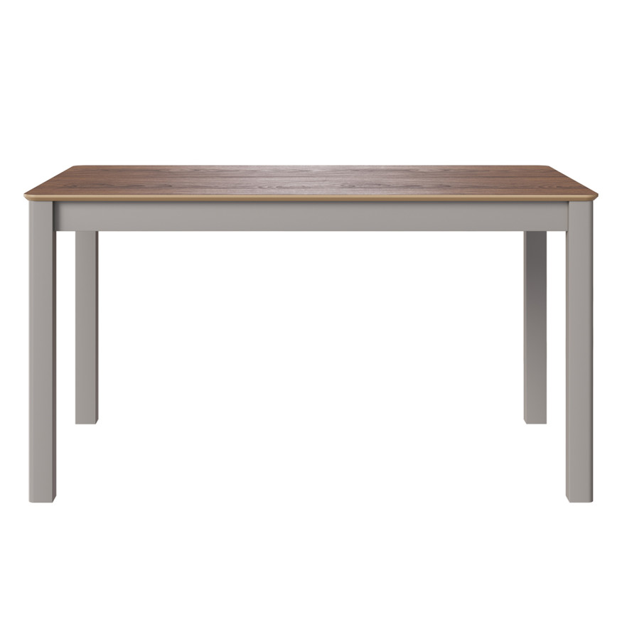 Комплект Стол МАКЛУ-08 МАССИВ 1400*900, Комплект ножек для стола Айсберг Серый