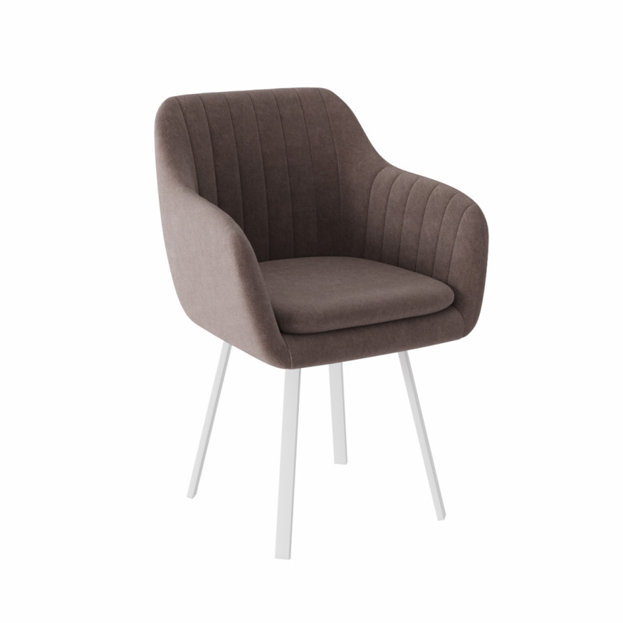 Стул ТРЕВИС XL Фантом белый м 