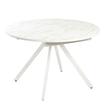 Комплект Стол ЛОКИ D-1200(+380) Опора для стола ЛОКИ Металл Белый м