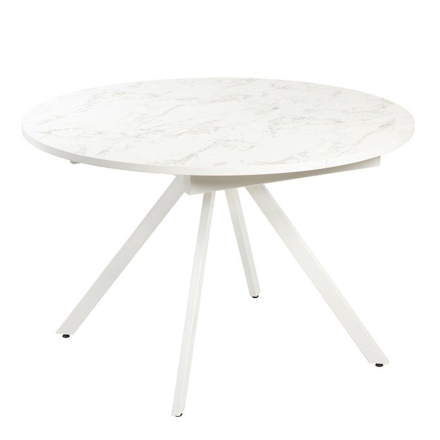 Комплект Стол ЛОКИ D-1200(+380) Опора для стола ЛОКИ Металл Белый м