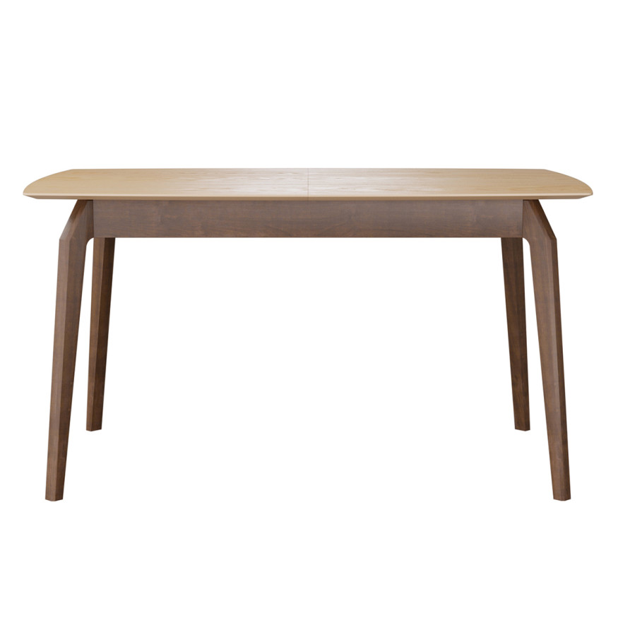 Комплект Стол ЭВАНС-3 1400(+380)*900 Массив Комплект ножек для стола ЭНЦО Орех