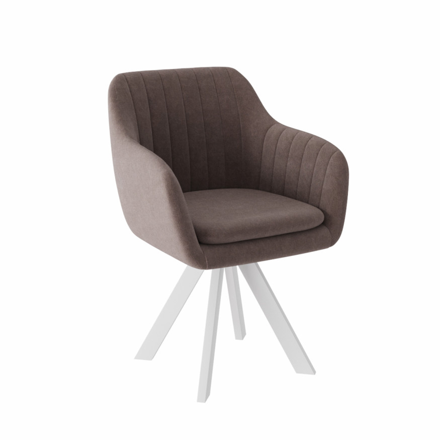 Стул ТРЕВИС XL Родео белый м 