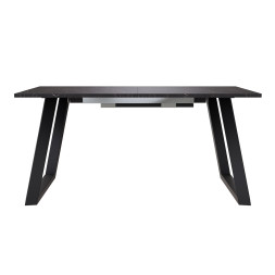 Комплект Стол ПЕРСЕЙ EGGER 1620(+500+500)*950 Опора ПЕРСЕЙ Металл Черный Матовый м