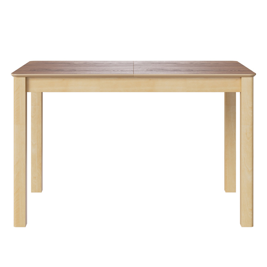 Комплект Стол МАКЛУ-02 1200(+360)*800 Массив Комплект ножек для стола Айсберг Береза лак