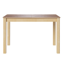 Комплект Стол МАКЛУ-02 1200(+360)*800 Массив Комплект ножек для стола Айсберг Береза лак