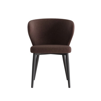 Комплект Стул МОНТАНА сиденье, Каркас для стула МОНТАНА МЕТАЛЛ Черный матовый м