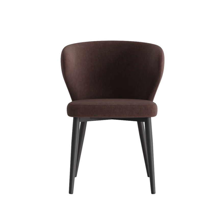 Комплект Стул МОНТАНА сиденье, Каркас для стула МОНТАНА МЕТАЛЛ Черный матовый м