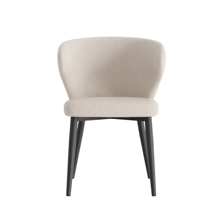 Комплект Стул МОНТАНА сиденье, Каркас для стула МОНТАНА МЕТАЛЛ Черный матовый м