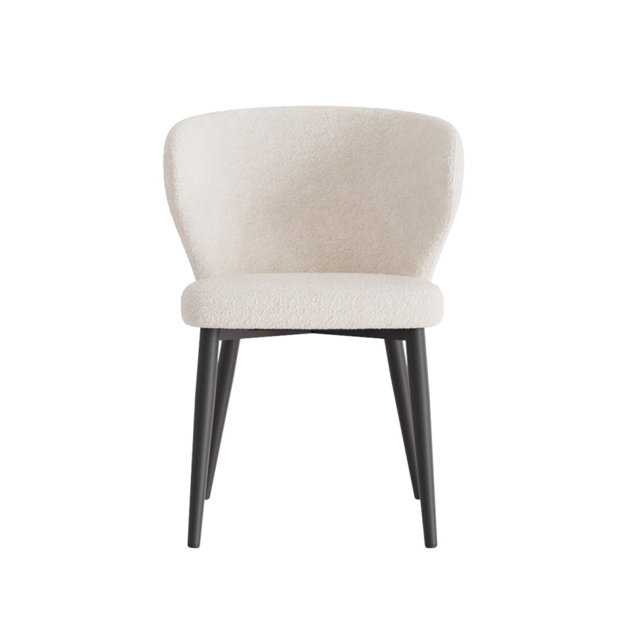 Комплект Стул МОНТАНА сиденье, Каркас для стула МОНТАНА МЕТАЛЛ Черный матовый м