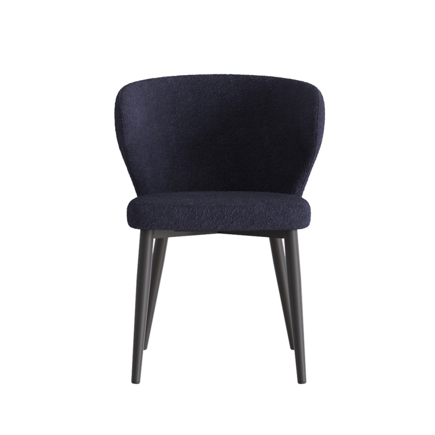 Комплект Стул МОНТАНА сиденье, Каркас для стула МОНТАНА МЕТАЛЛ Черный матовый м