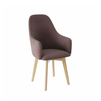 Комплект Стул ДЭГНИ сиденье, КАРКАС КОМПАКТ МАССИВ Береза лак