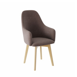 Комплект Стул ДЭГНИ сиденье, КАРКАС КОМПАКТ МАССИВ Береза лак