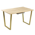 Комплект Стол АТЛАНТ 01 EGGER 1100(+400)*700 ОПОРА (А1,4) Золото