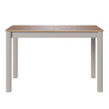 Комплект Стол МАКЛУ-02 1200(+360)*800 Массив Комплект ножек для стола Айсберг Серый