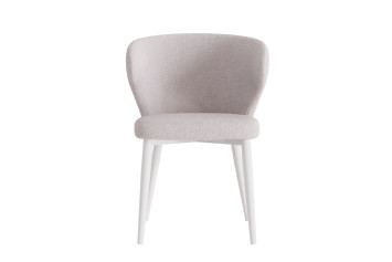 Комплект Стул МОНТАНА сиденье, Каркас для стула МОНТАНА МЕТАЛЛ Белый м