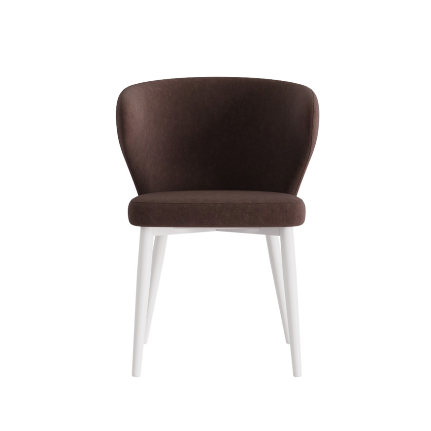 Комплект Стул МОНТАНА сиденье, Каркас для стула МОНТАНА МЕТАЛЛ Белый м