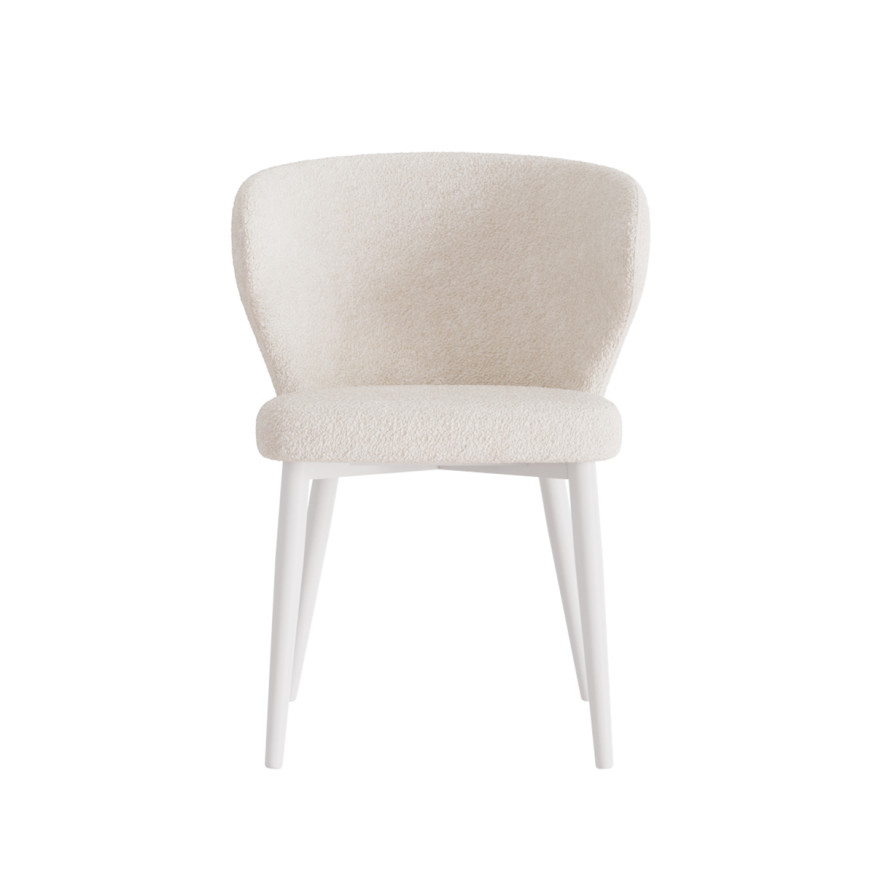 Комплект Стул МОНТАНА сиденье, Каркас для стула МОНТАНА МЕТАЛЛ Белый м