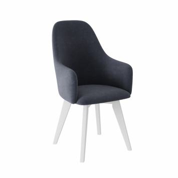 Комплект Стул ДЭГНИ сиденье, КАРКАС СТАНДАРТ МАССИВ Белый