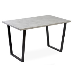 Комплект Стол АТЛАНТ 11 EGGER 1300*800 ОПОРА (А2,6,11,12) Черный матовый м