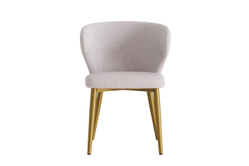 Комплект Стул МОНТАНА сиденье, Каркас для стула МОНТАНА МЕТАЛЛ Золото