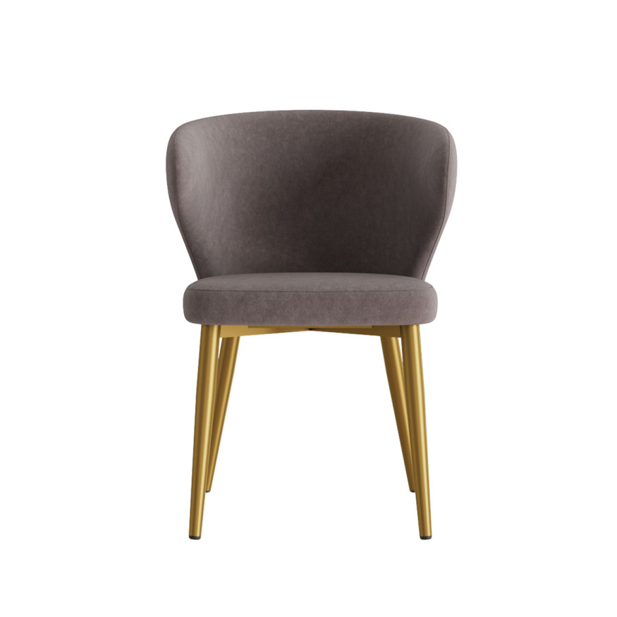 Комплект Стул МОНТАНА сиденье, Каркас для стула МОНТАНА МЕТАЛЛ Золото