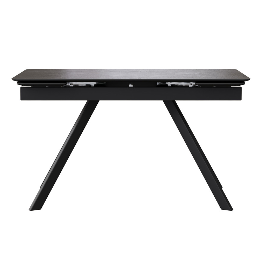 Комплект Стол КУПЕР-1 HPL Compact 4мм 1400(+290+290)*900 Опора КУПЕР Металл Черный Матовый м