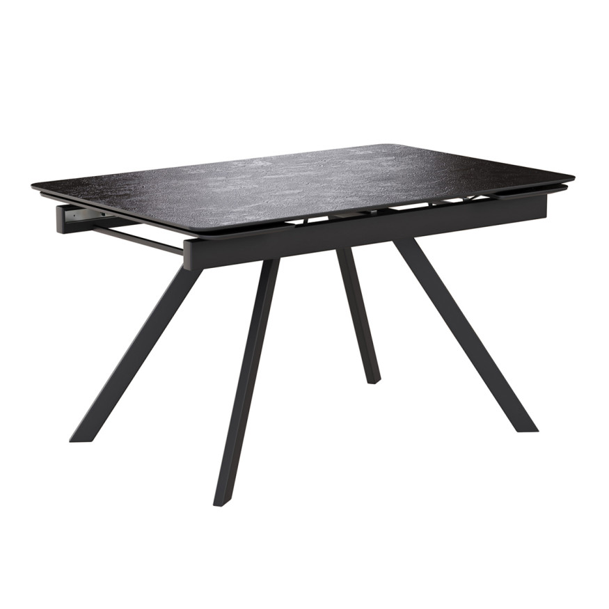 Комплект Стол КУПЕР-1 HPL Compact 4мм 1400(+290+290)*900 Опора КУПЕР Металл Черный Матовый м