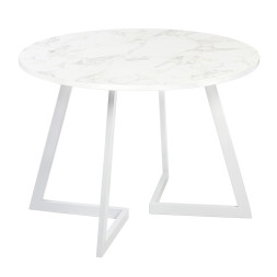 Комплект Стол ГЕРМЕС D-1050 EGGER Опора ГЕРМЕС Белый М