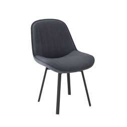 Комплект Стул МАТИСС, КАРКАС ФАНТОМ разборный Черный Матовый М