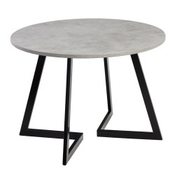 Комплект Стол ГЕРМЕС D-1050 EGGER Опора ГЕРМЕС Черный матовый М