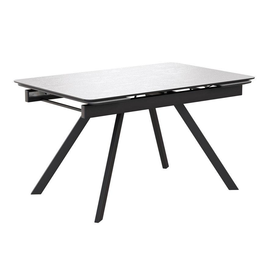 Комплект Стол КУПЕР-2 HPL Compact 4мм 1200(+290+290)*800 Опора КУПЕР Металл Черный Матовый м